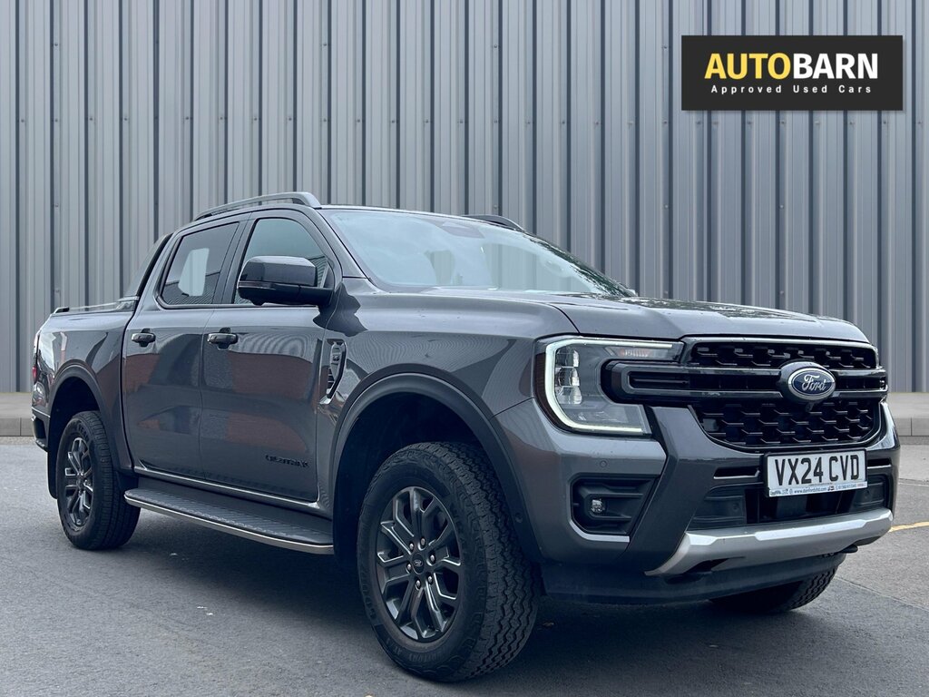 Ford Ranger 3.0 Td V6 Ecoblue Wildtrak Pickup Double Cab D Grey