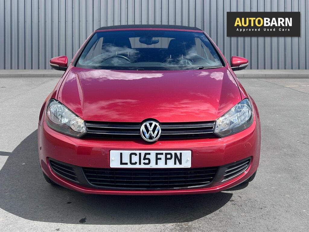 Volkswagen Golf 2.0 Tdi Bluemotion Tech Se Cabriolet Ds Red #6