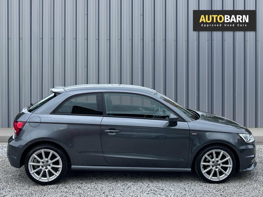 Audi A1 1.6 Tdi S Line Hatchback Euro 6 MM65CVH Grey #4