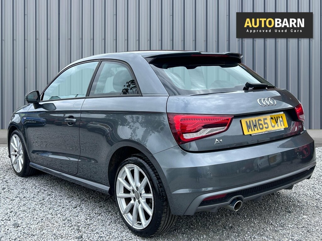 Audi A1 1.6 Tdi S Line Hatchback Euro 6 MM65CVH Grey #6