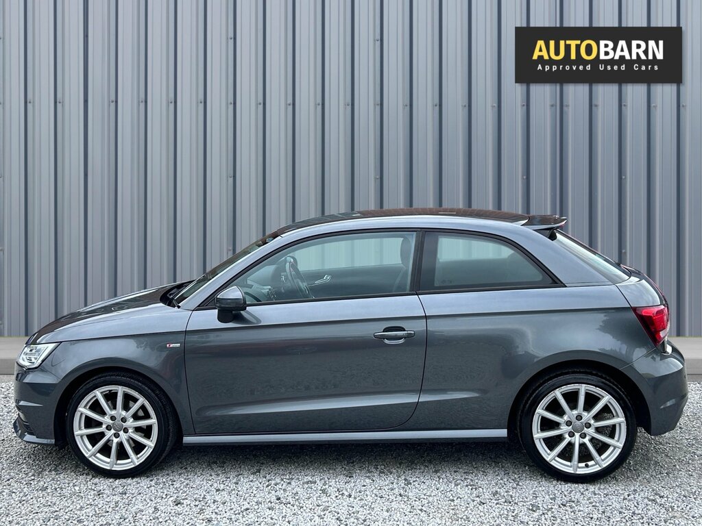Audi A1 1.6 Tdi S Line Hatchback Euro 6 MM65CVH Grey #5