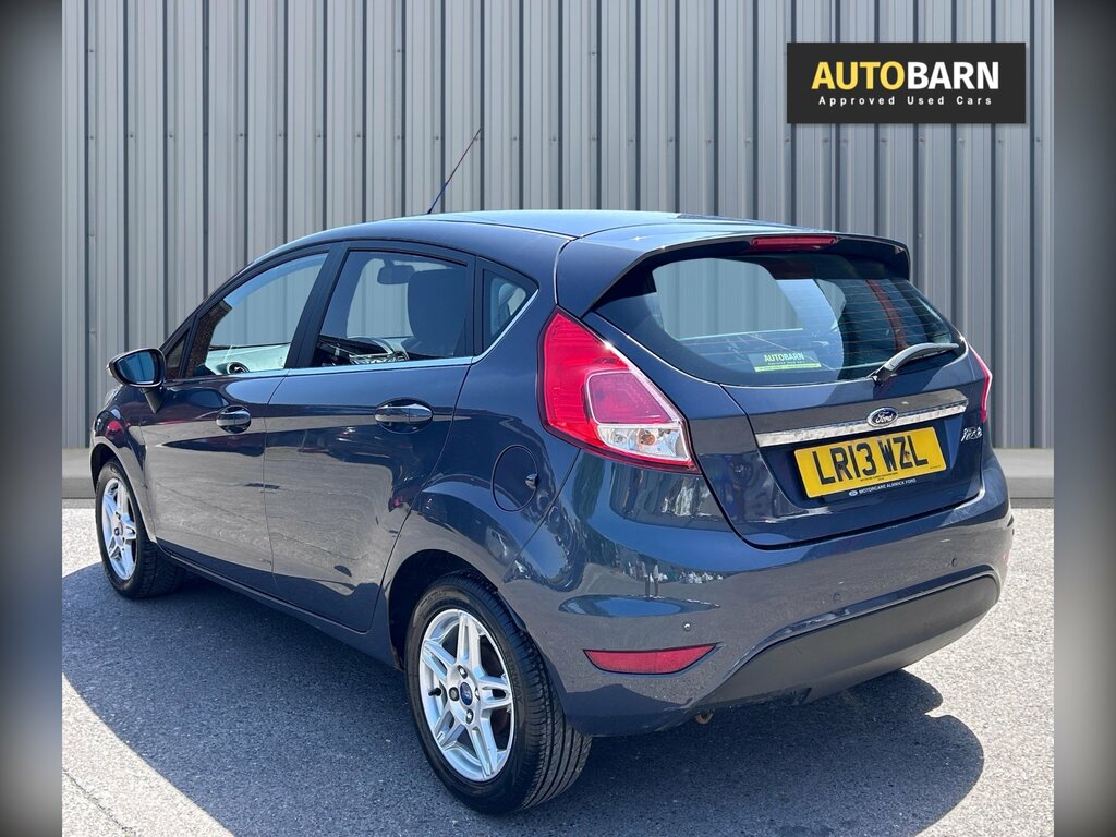 Ford Fiesta 1.6 Zetec Hatchback Powershift Euro 5 LR13WZL Grey #6