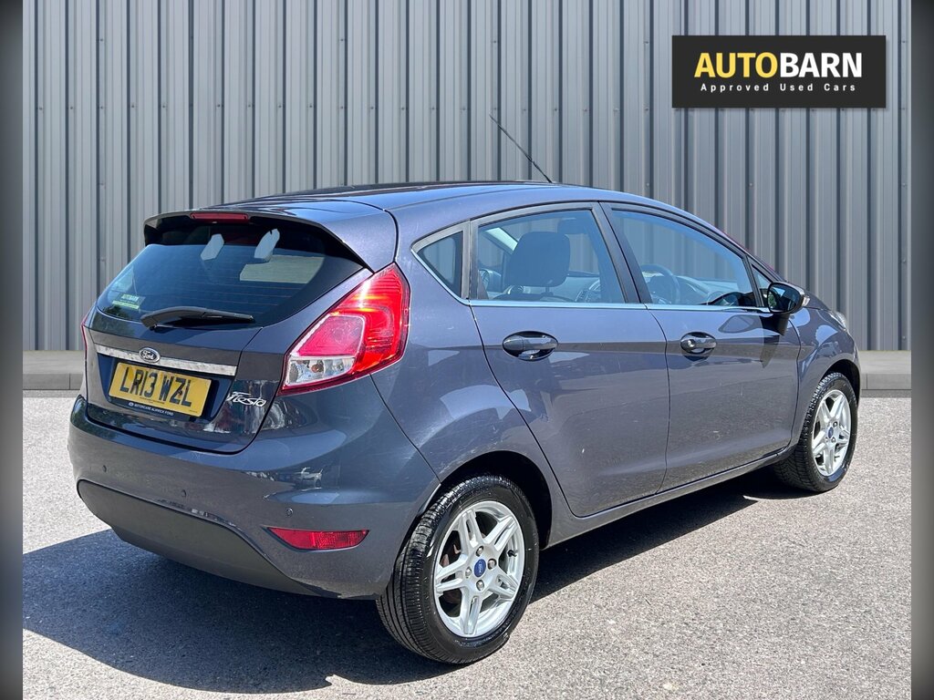 Ford Fiesta 1.6 Zetec Hatchback Powershift Euro 5 LR13WZL Grey #4