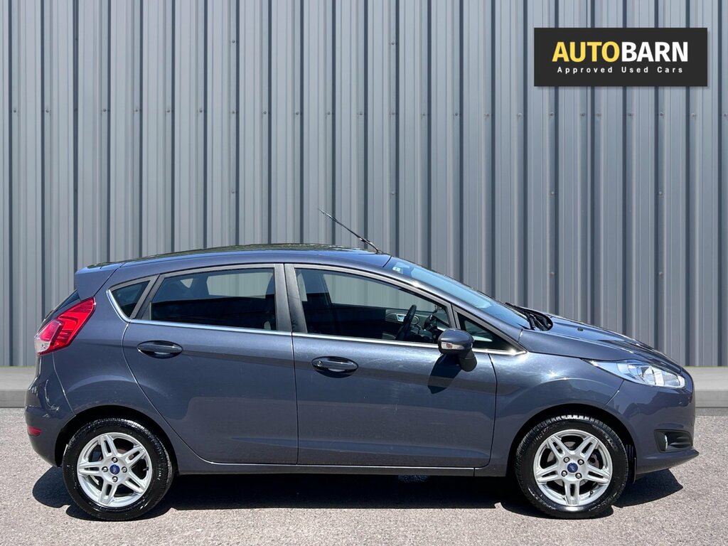 Ford Fiesta 1.6 Zetec Hatchback Powershift Euro 5 LR13WZL Grey #3