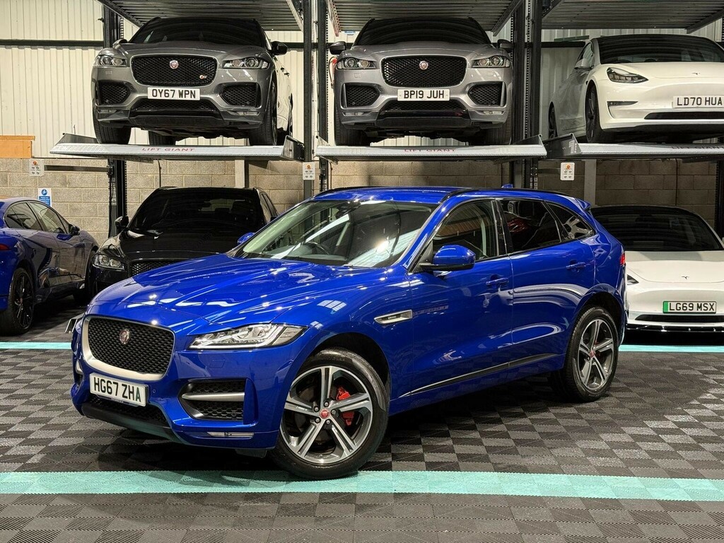 Jaguar F-Pace Suv 2.0 P250i R-sport Awd Euro 6 Ss 2 Blue #3