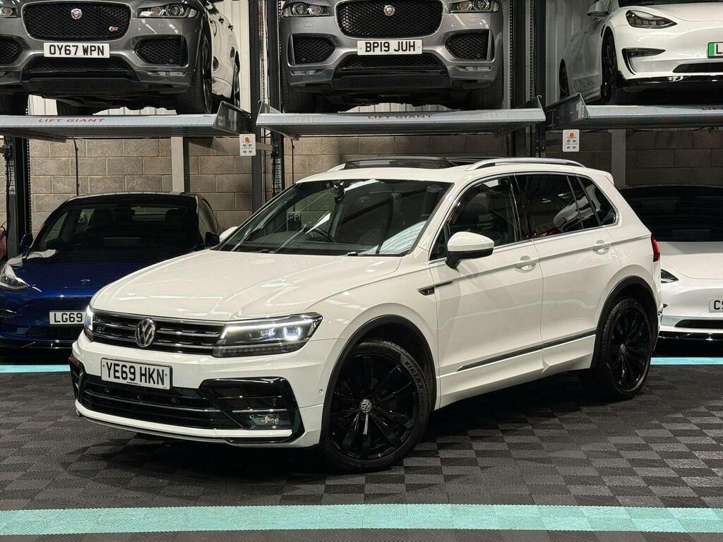 Volkswagen Tiguan Suv 2.0 Tdi R-line Tech Dsg 4Motion Euro 6 Ss 5 YE69HKN White #3
