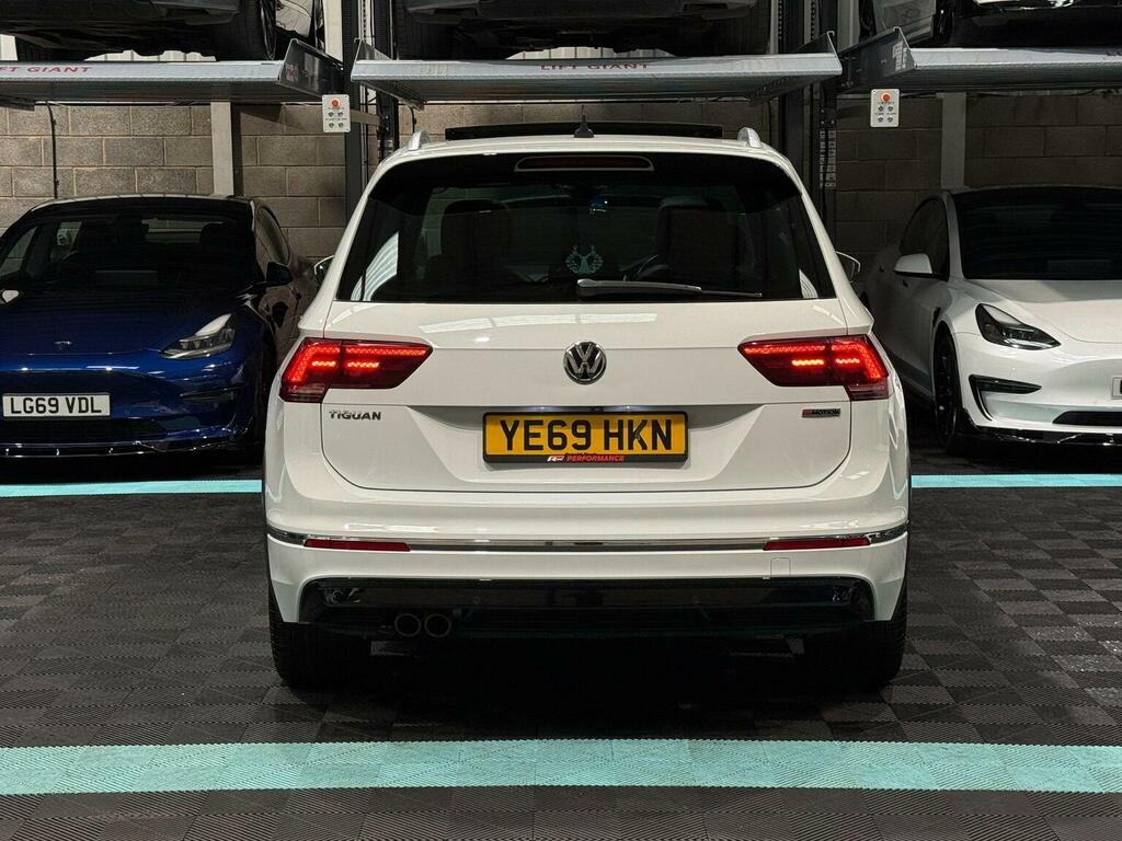 Volkswagen Tiguan Suv 2.0 Tdi R-line Tech Dsg 4Motion Euro 6 Ss 5 YE69HKN White #6