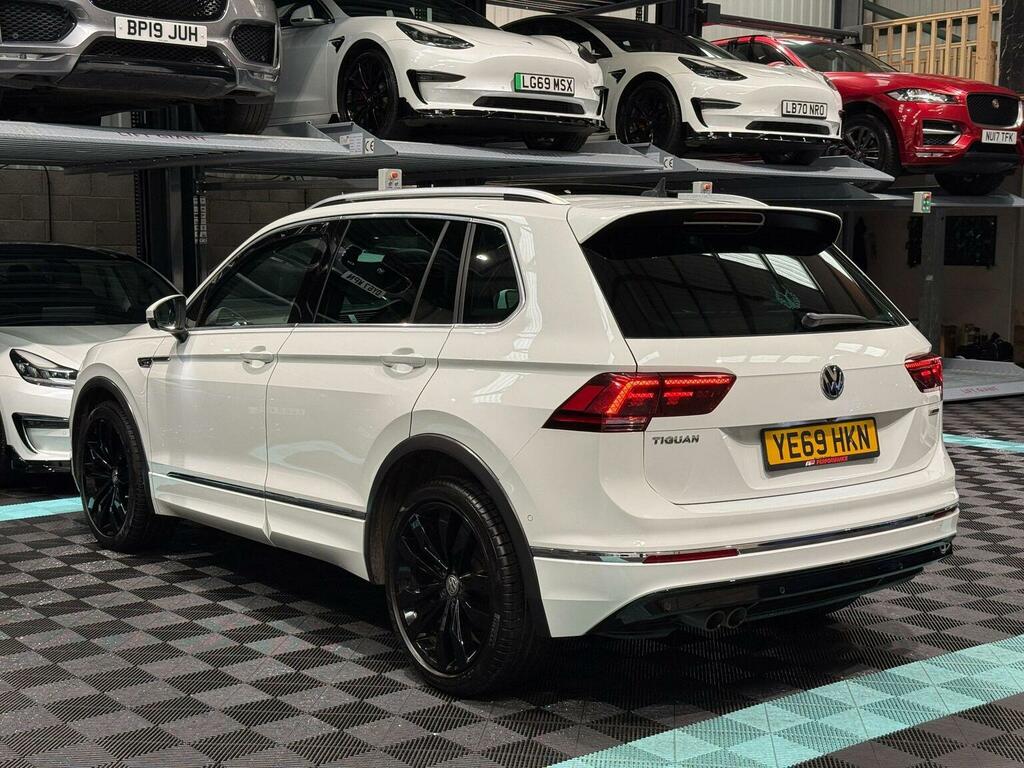 Volkswagen Tiguan Suv 2.0 Tdi R-line Tech Dsg 4Motion Euro 6 Ss 5 YE69HKN White #5