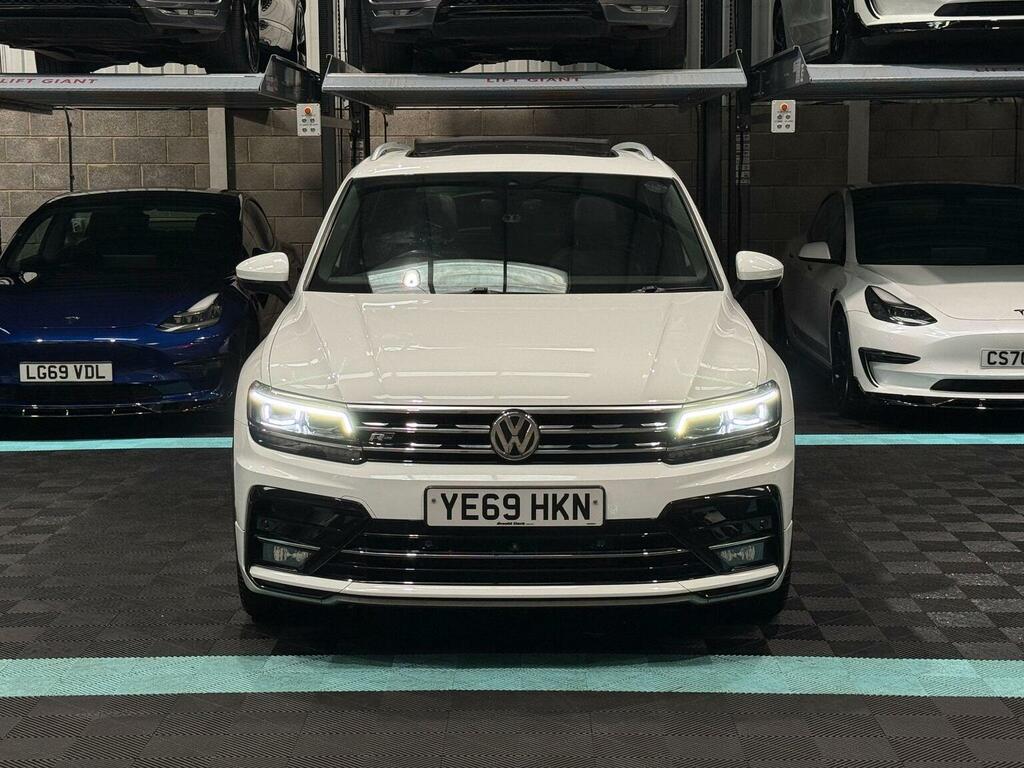 Volkswagen Tiguan Suv 2.0 Tdi R-line Tech Dsg 4Motion Euro 6 Ss 5 YE69HKN White #2