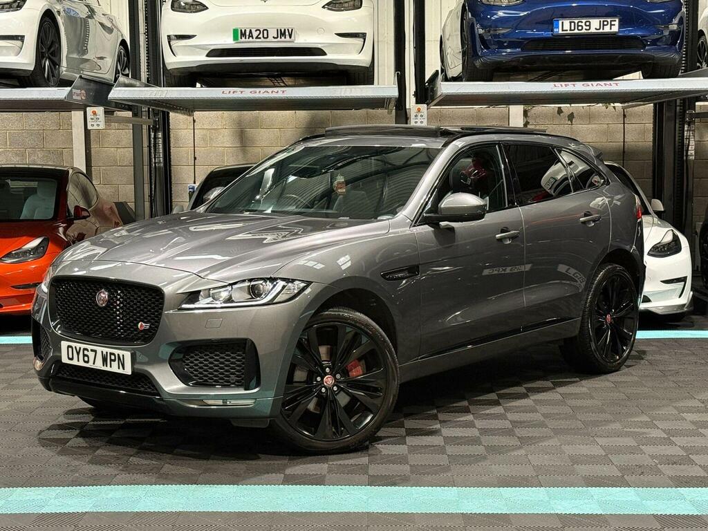 Jaguar F-Pace 3.0 D300 V6 S Awd Euro 6 Ss Grey #3