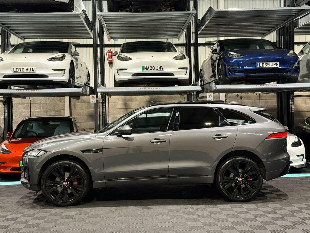 Jaguar F-Pace 3.0 D300 V6 S Awd Euro 6 Ss Grey #4