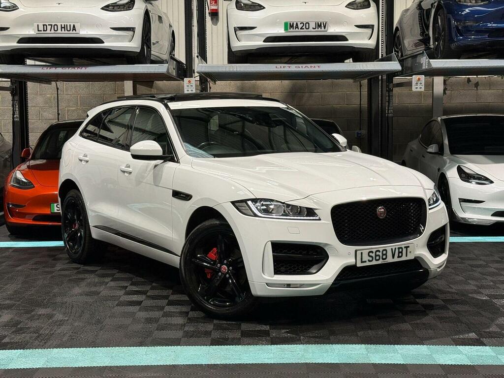 Jaguar F-Pace 2.0 P250i R-sport Awd Euro 6 Ss White