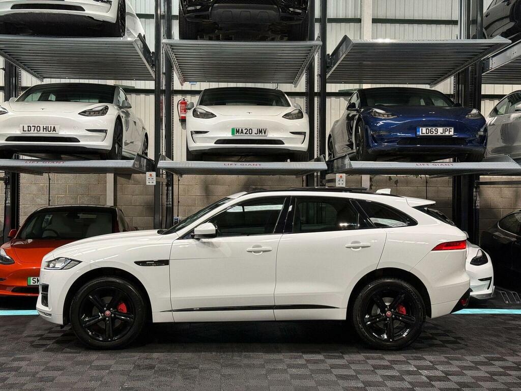 Jaguar F-Pace 2.0 P250i R-sport Awd Euro 6 Ss White #4