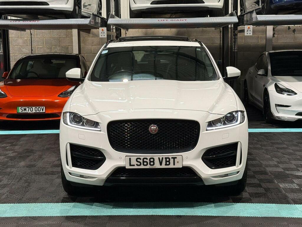Jaguar F-Pace 2.0 P250i R-sport Awd Euro 6 Ss White #2