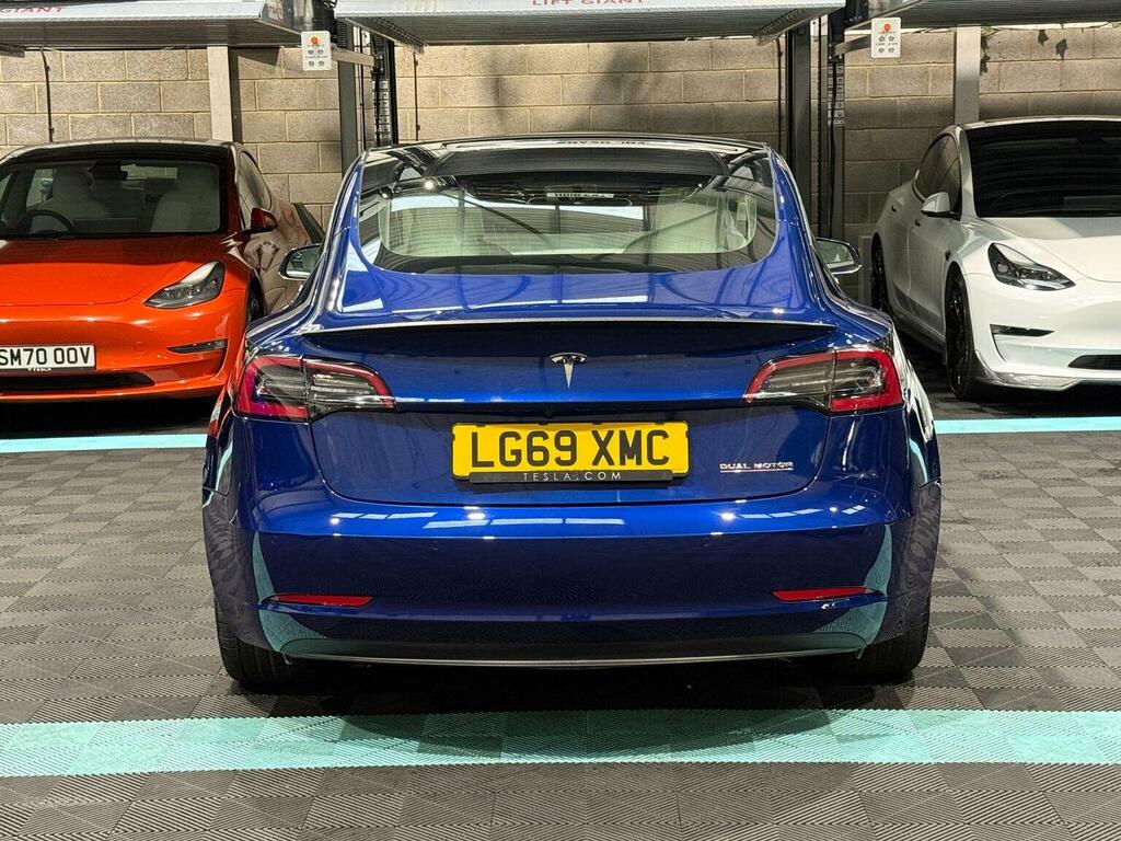 Tesla Model 3 Saloon Dual Motor Performance 4Wde Per LG69XMC Blue #6