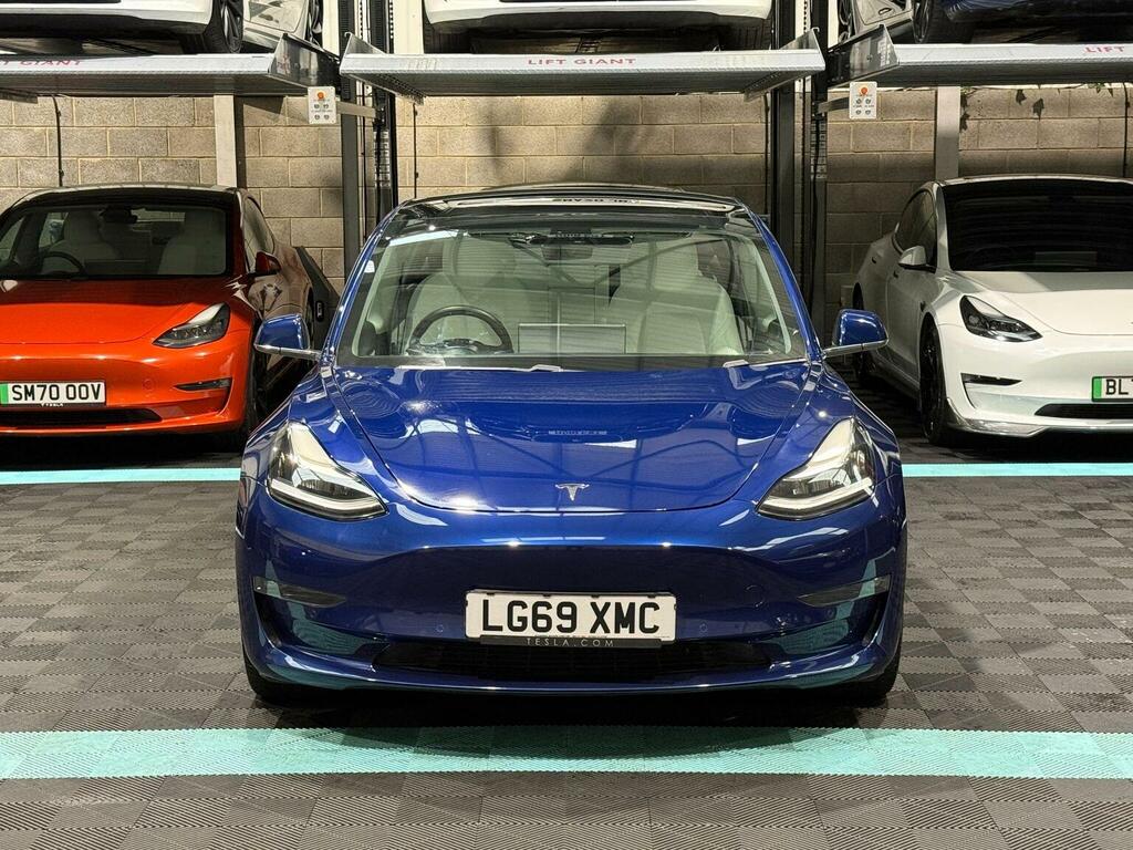 Tesla Model 3 Saloon Dual Motor Performance 4Wde Per LG69XMC Blue #2