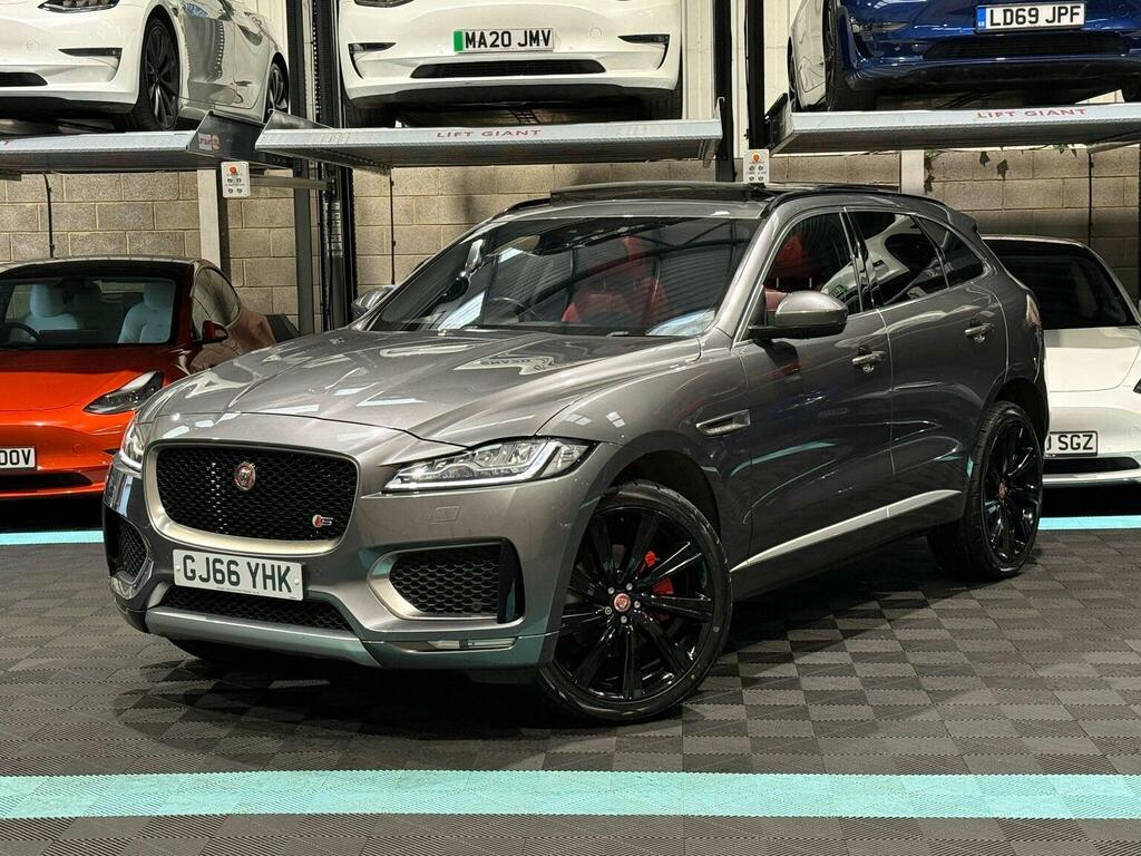 Jaguar F-Pace 3.0 D300 V6 S Awd Euro 6 Ss Grey #3