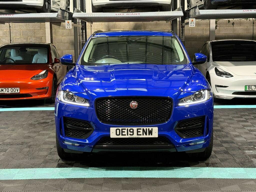 Jaguar F-Pace 2.0 D180 R-sport Awd Euro 6 Ss Blue #2
