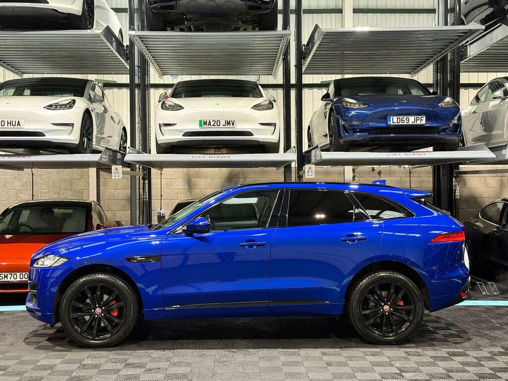 Jaguar F-Pace 2.0 D180 R-sport Awd Euro 6 Ss Blue #4