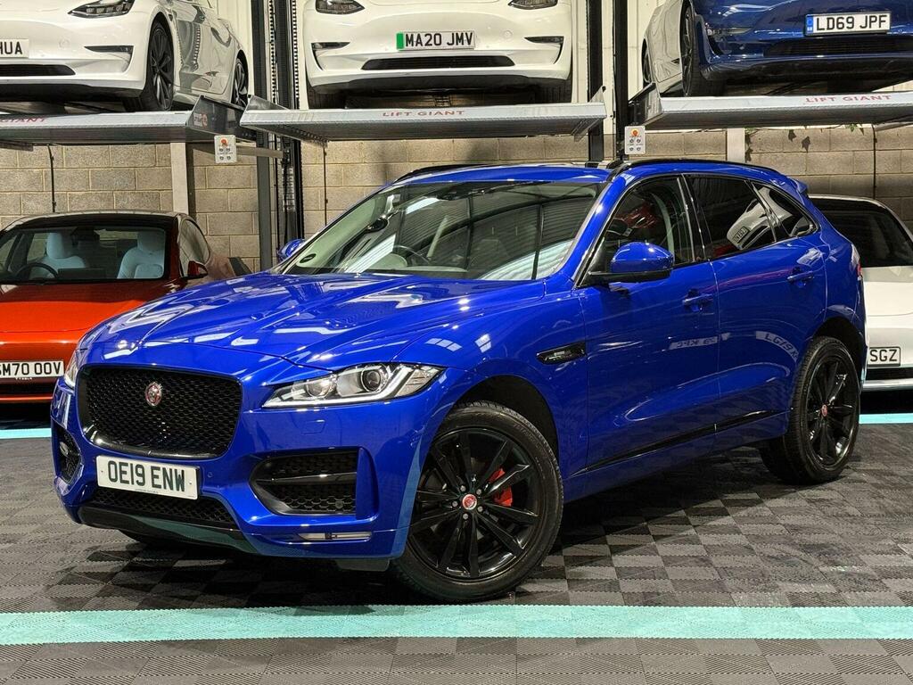 Jaguar F-Pace 2.0 D180 R-sport Awd Euro 6 Ss Blue #3
