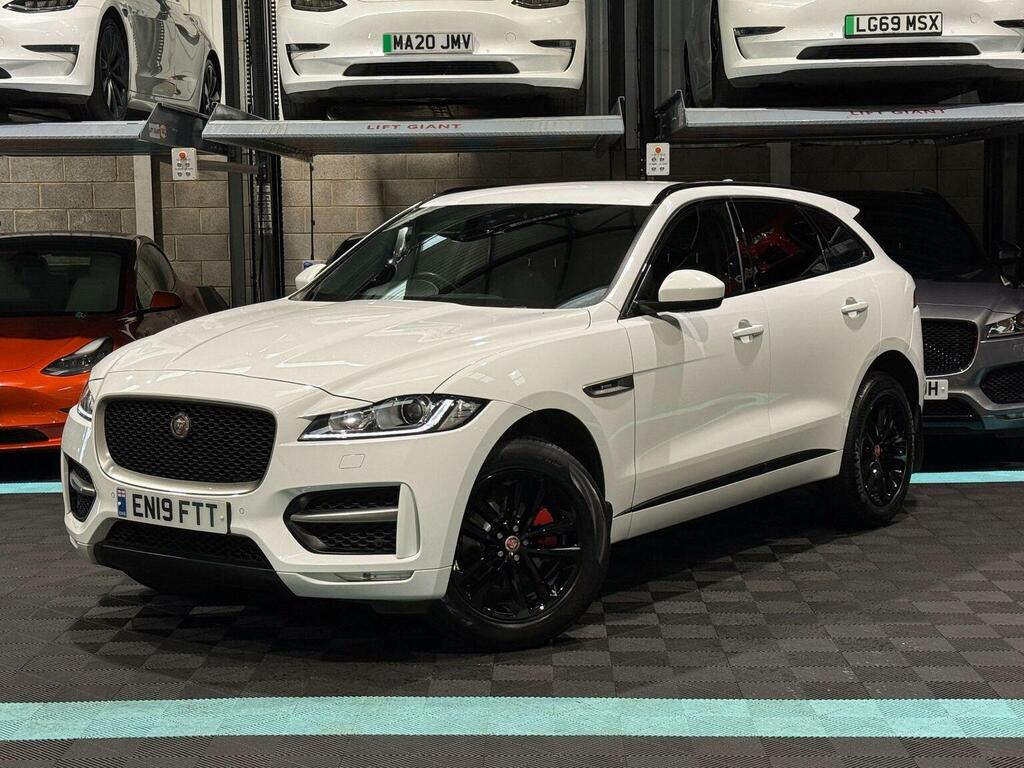 Jaguar F-Pace 2.0 P250i R-sport Awd Euro 6 Ss White #3