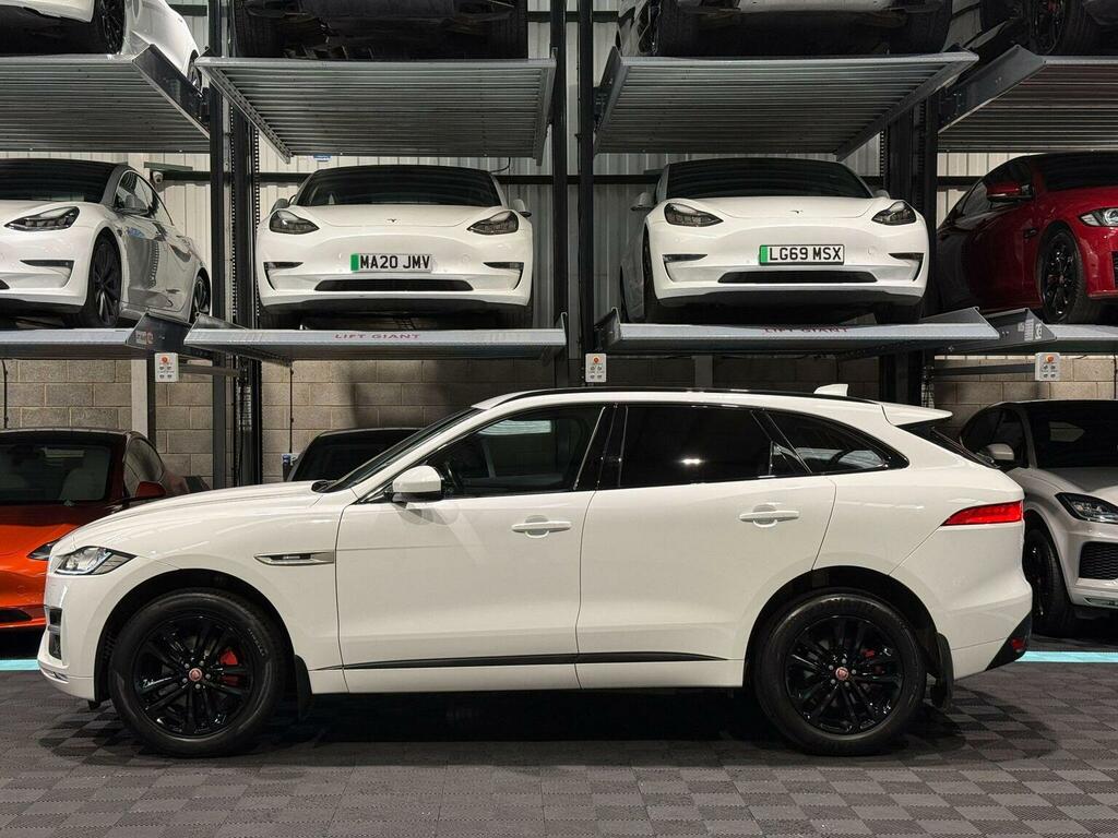 Jaguar F-Pace 2.0 P250i R-sport Awd Euro 6 Ss White #4