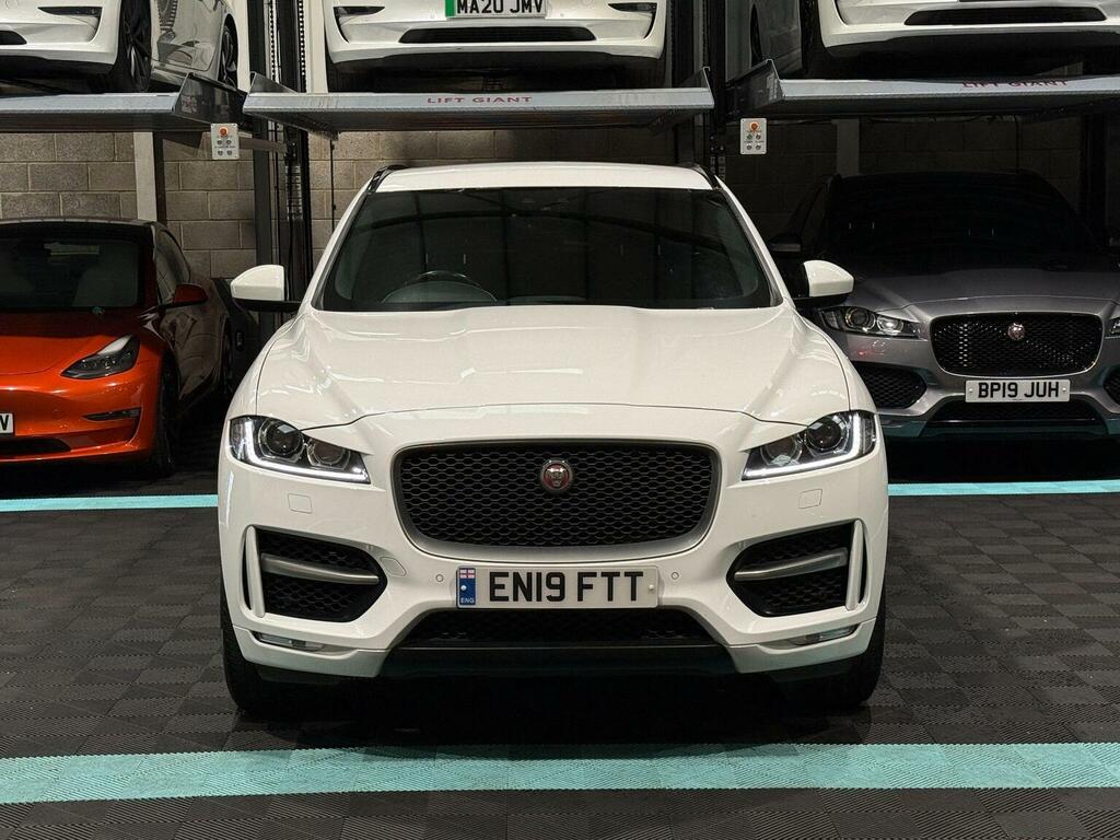 Jaguar F-Pace 2.0 P250i R-sport Awd Euro 6 Ss White #2
