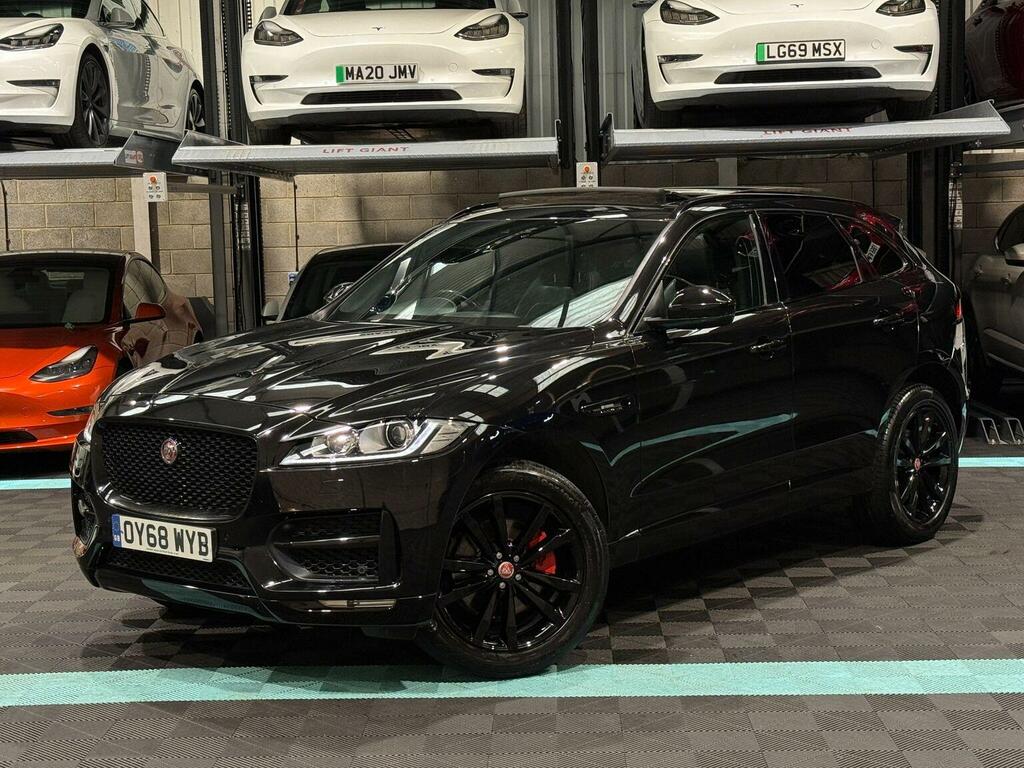 Jaguar F-Pace 2.0 P300 R-sport Awd Euro 6 Ss Black #3