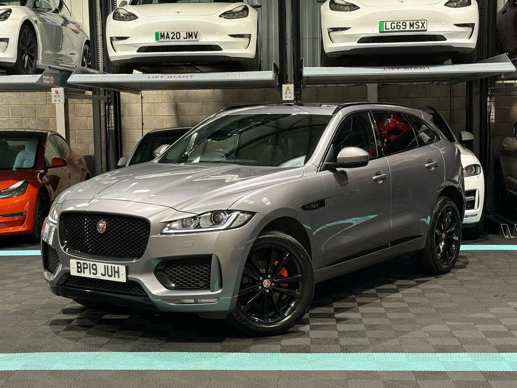 Jaguar F-Pace 2.0 D180 Chequered Flag Awd Euro 6 Ss Grey #3