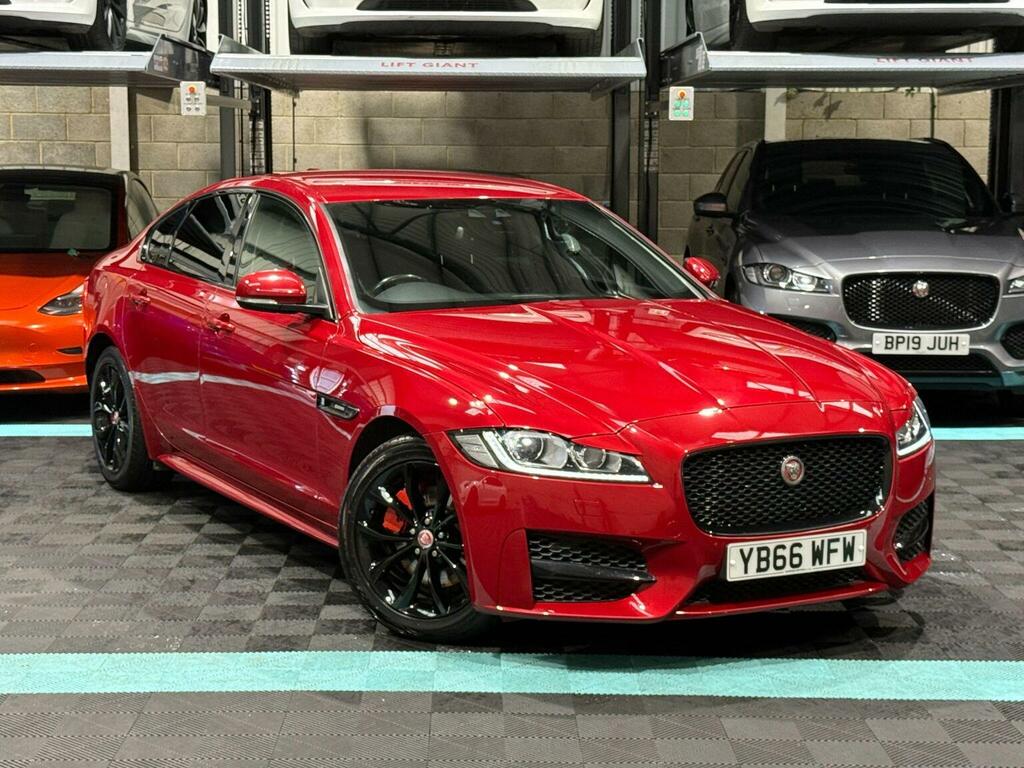 Jaguar XF 2.0D R-sport Euro 6 Ss Red