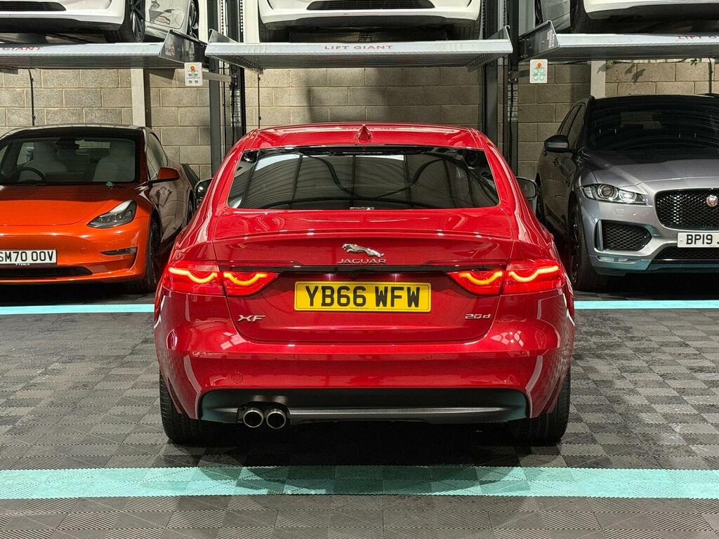 Jaguar XF 2.0D R-sport Euro 6 Ss Red #6