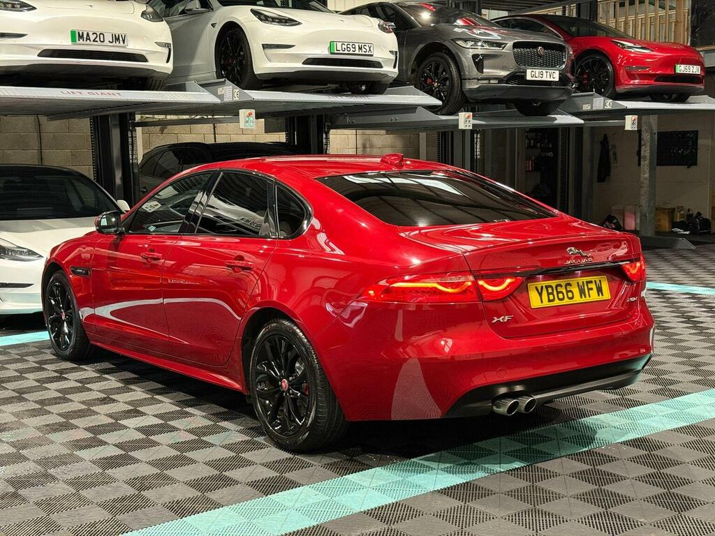 Jaguar XF 2.0D R-sport Euro 6 Ss Red #5