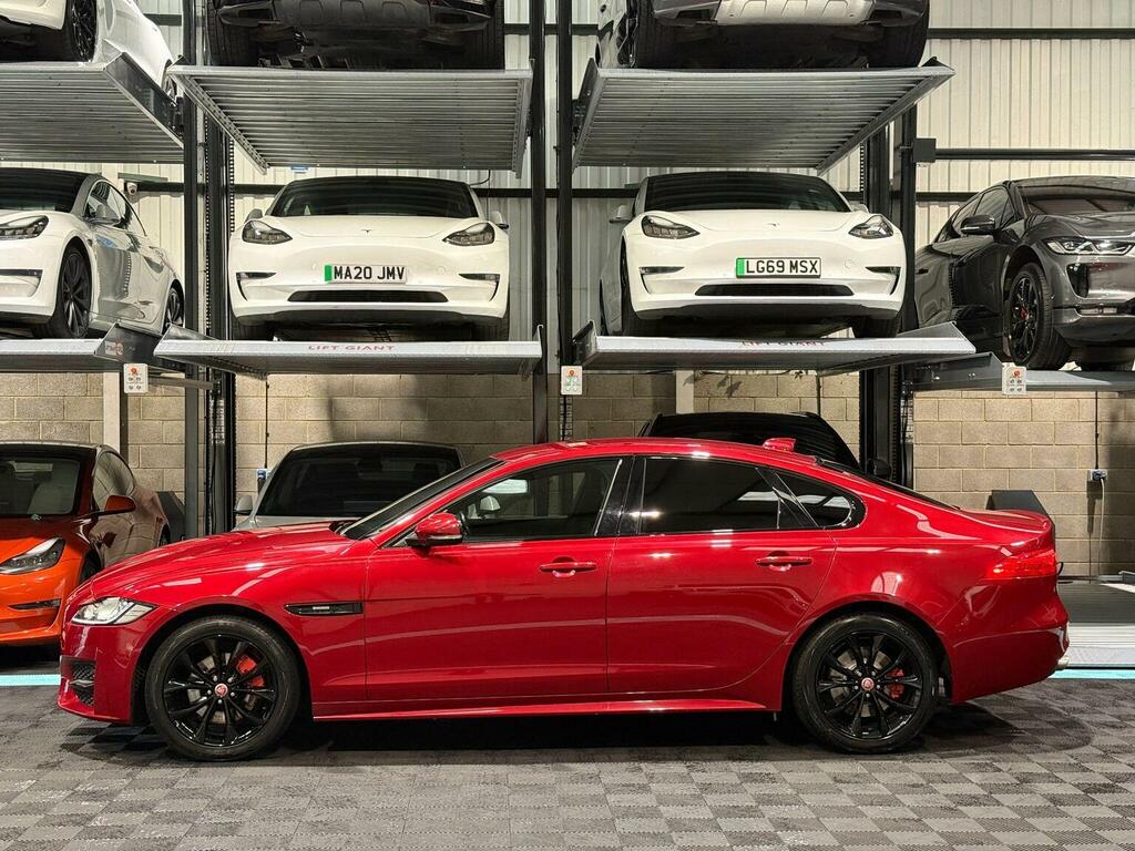 Jaguar XF 2.0D R-sport Euro 6 Ss Red #4