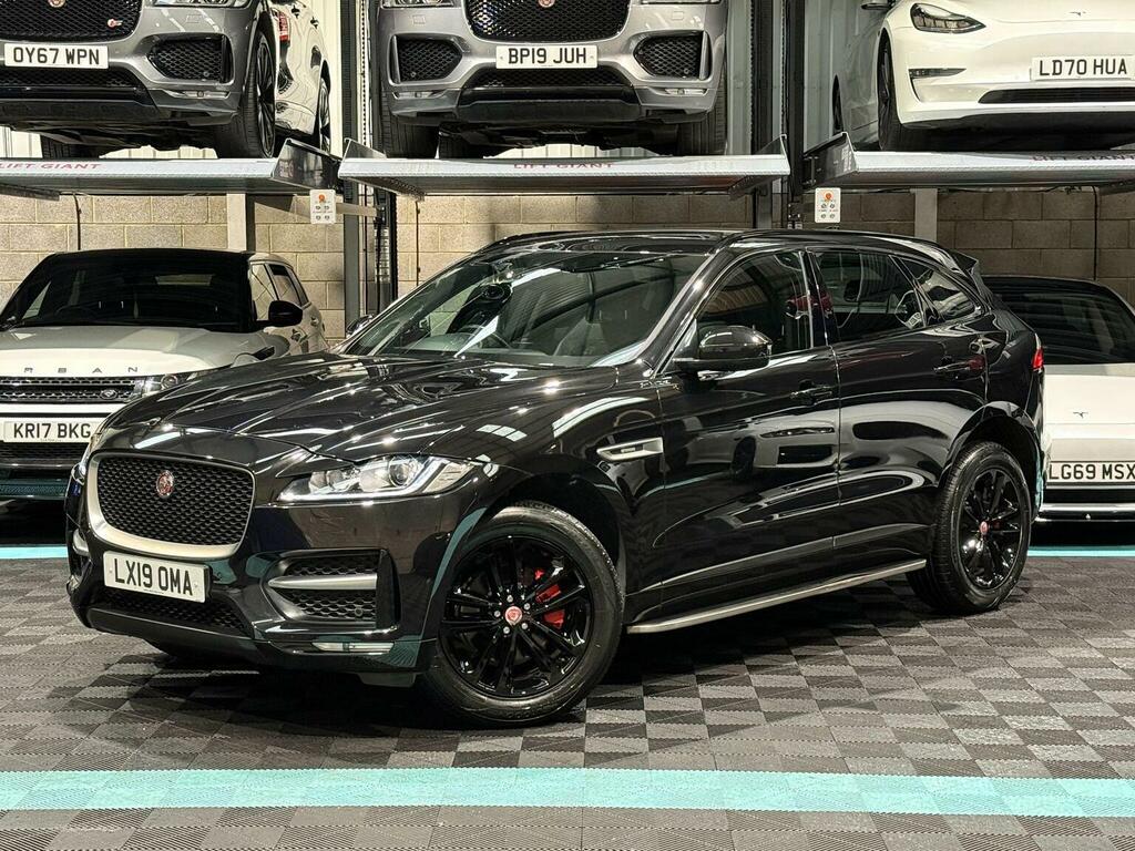 Jaguar F-Pace 2.0 P250i R-sport Awd Euro 6 Ss Black #3