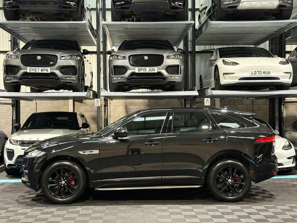 Jaguar F-Pace 2.0 P250i R-sport Awd Euro 6 Ss Black #4