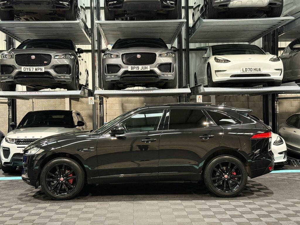 Jaguar F-Pace 2.0 P250i R-sport Awd Euro 6 Ss Black #4