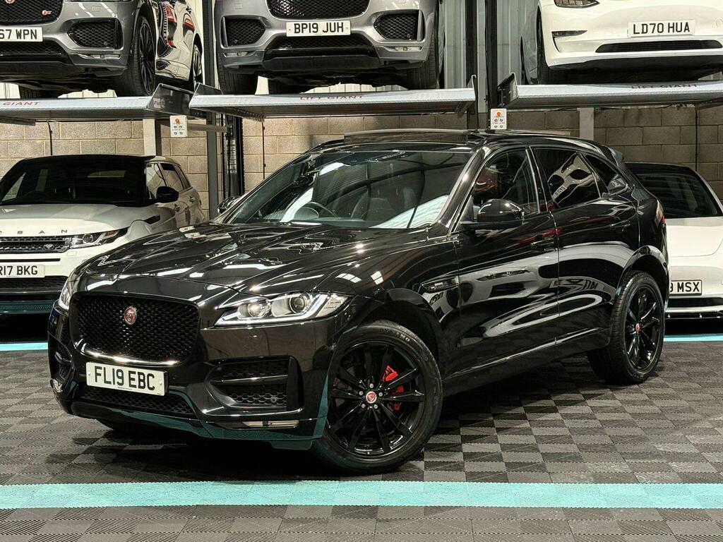 Jaguar F-Pace 2.0 P250i R-sport Awd Euro 6 Ss Black #3