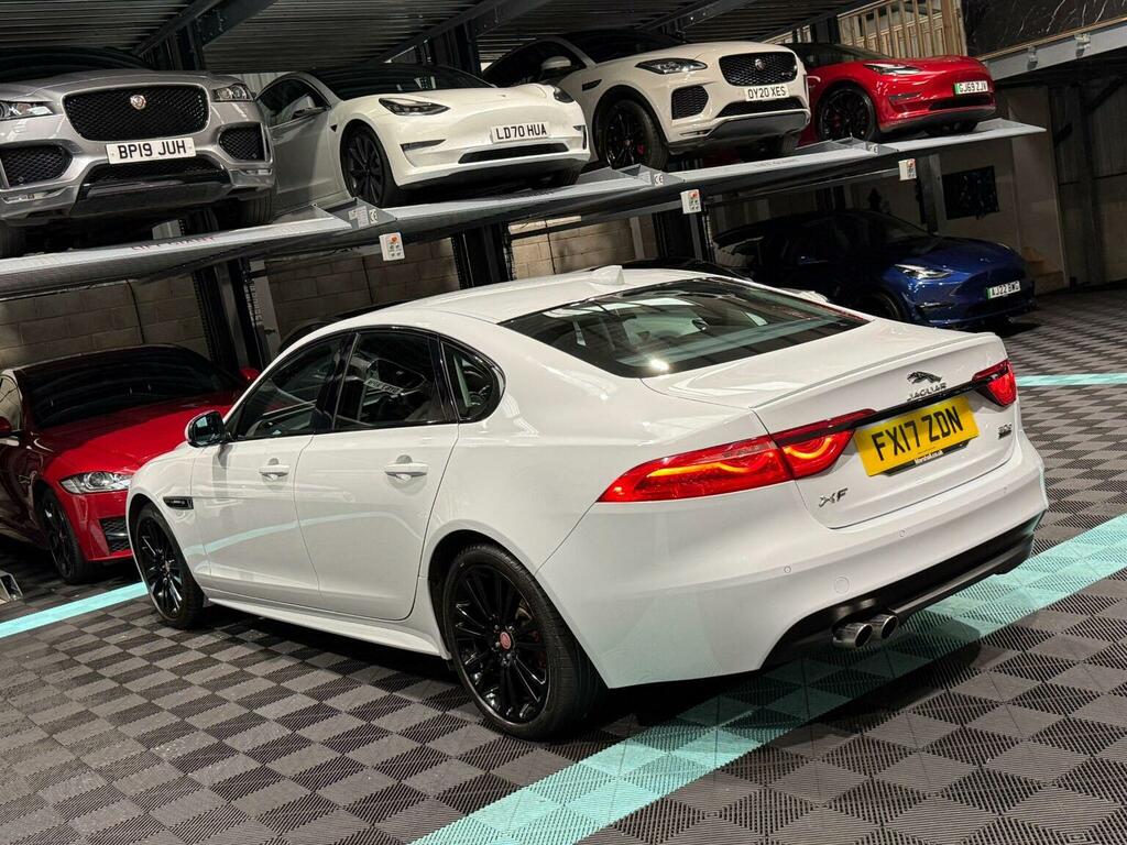 Jaguar XF 2.0D R-sport Awd Euro 6 Ss White #5