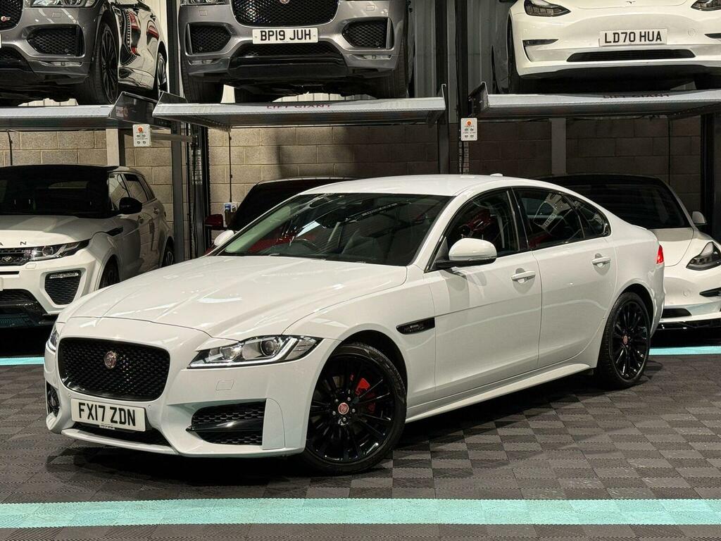 Jaguar XF 2.0D R-sport Awd Euro 6 Ss White #3