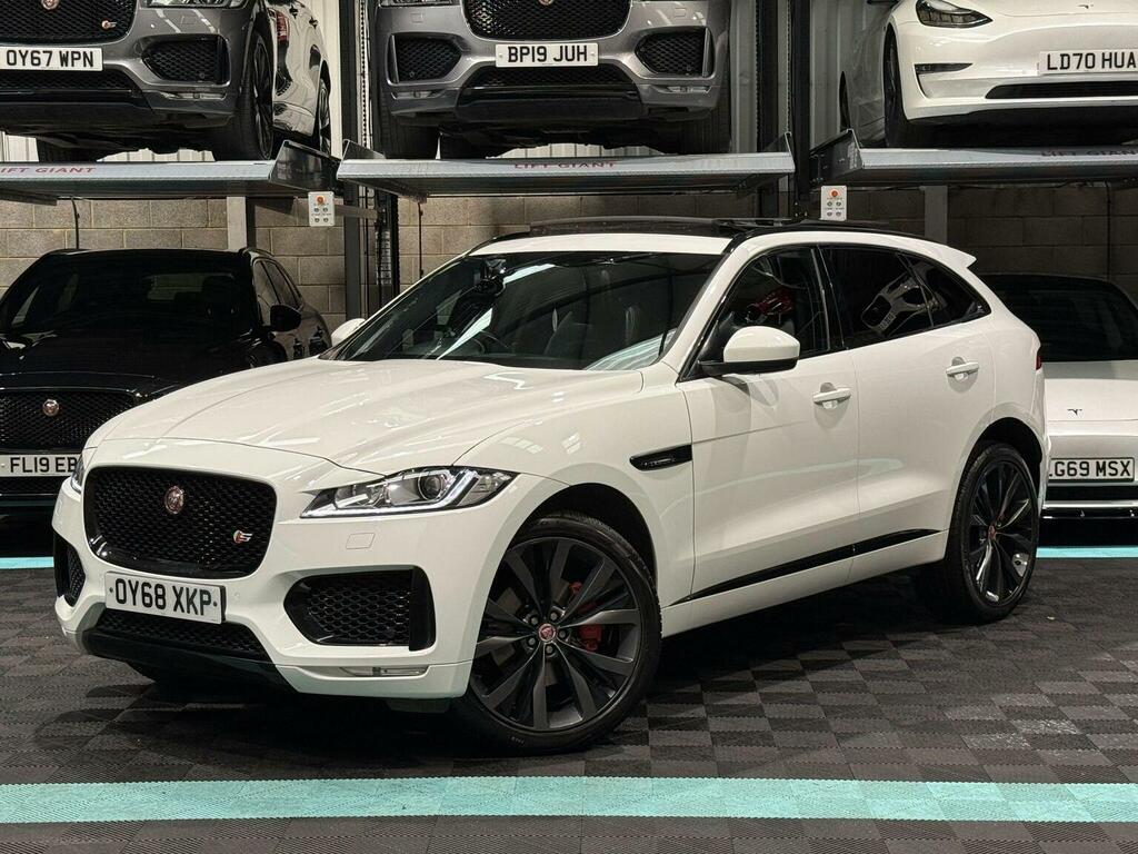 Jaguar F-Pace 3.0 D300 V6 S Awd Euro 6 Ss White #3