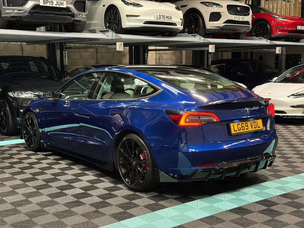 Tesla Model 3 Saloon Dual Motor Performance 4Wde Per Blue #5