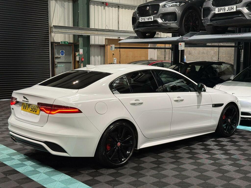 Jaguar XE 2021 2.0 D200 Mhev R-dynamic Se Saloon White #8