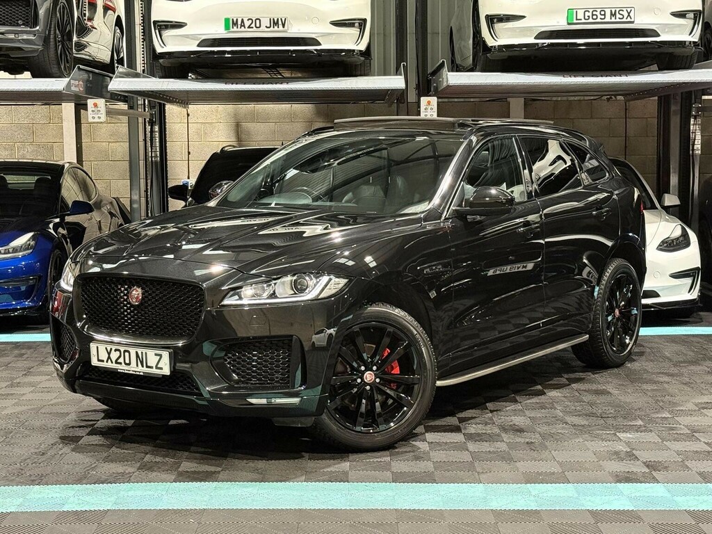 Jaguar F-Pace Suv 2.0 P250i Chequered Flag Awd Euro 6 Ss Black #3