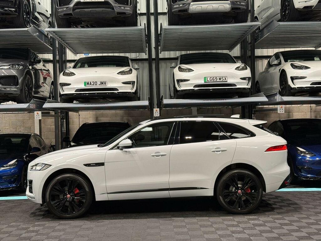 Jaguar F-Pace 2.0 P250i R-sport Awd Euro 6 Ss White #4