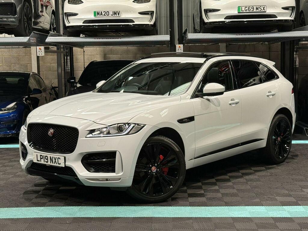 Jaguar F-Pace 2.0 P250i R-sport Awd Euro 6 Ss White #3