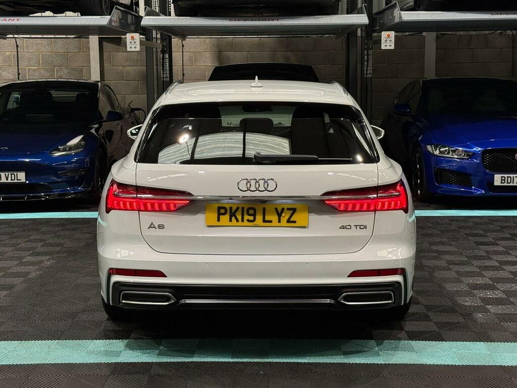 Audi A6 Avant 2.0 Tdi 40 S Line S Tronic Euro 6 Ss White #6