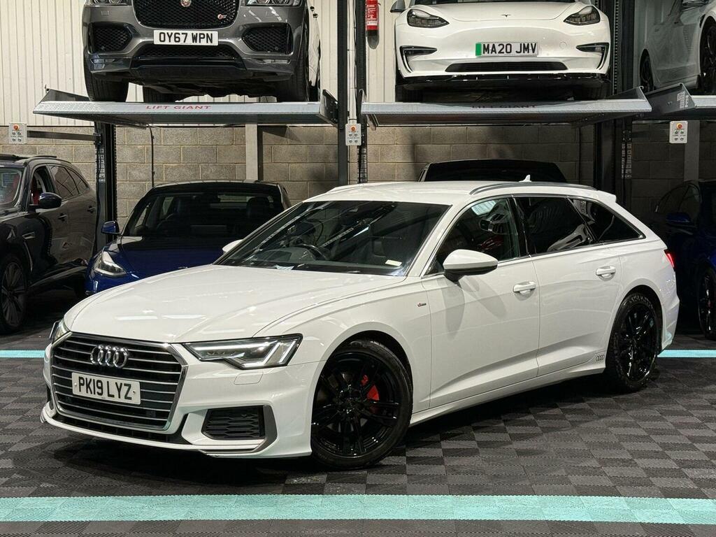 Audi A6 Avant 2.0 Tdi 40 S Line S Tronic Euro 6 Ss White #3