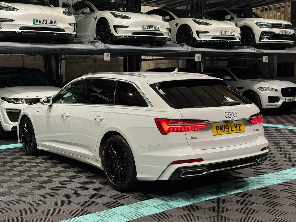 Audi A6 Avant 2.0 Tdi 40 S Line S Tronic Euro 6 Ss White #5