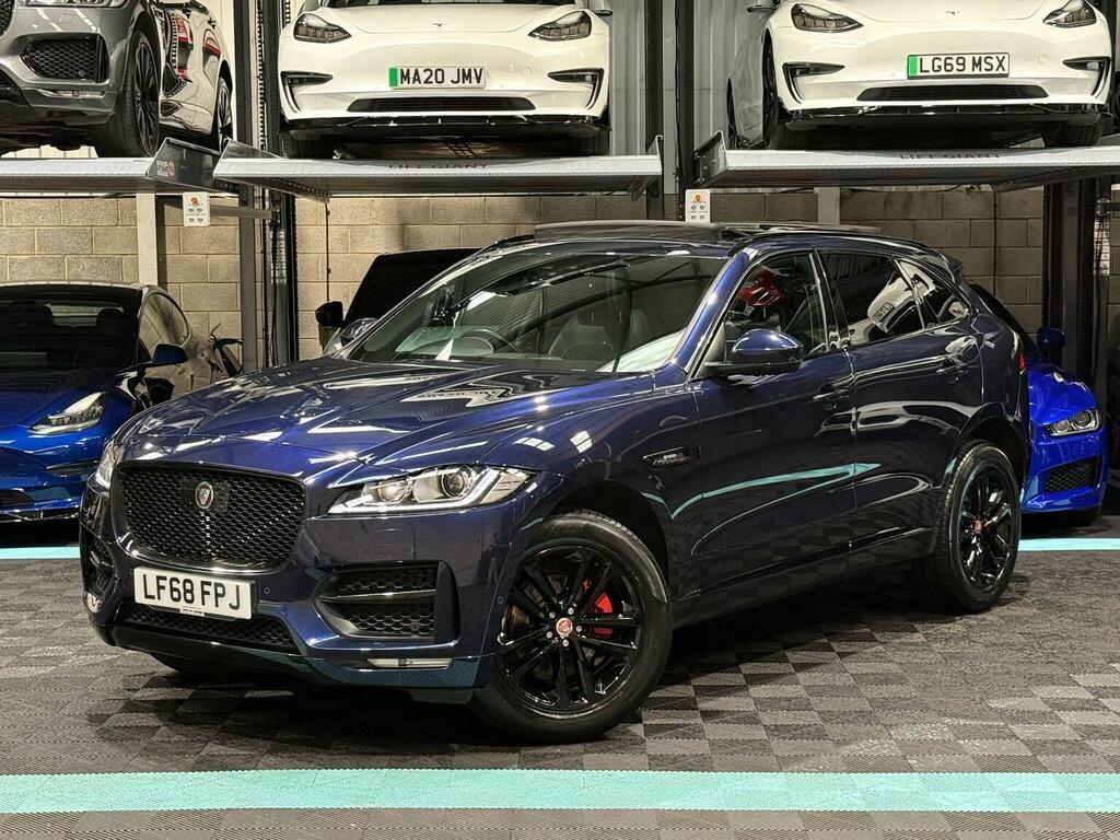 Jaguar F-Pace 2.0 D180 R-sport Awd Euro 6 Ss Blue #3