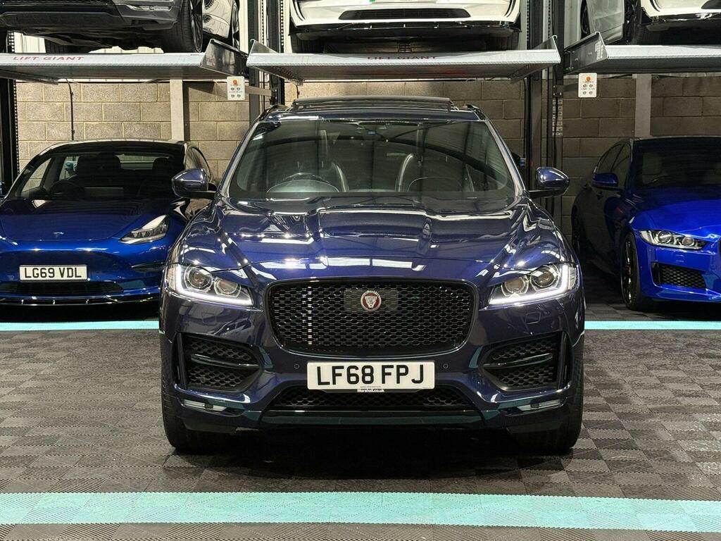 Jaguar F-Pace 2.0 D180 R-sport Awd Euro 6 Ss Blue #2